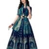 SWAMI STUDIO Trendy Indian Style Wedding Banarasi Lehenga Choli For Women, choli with Unstitched Blouse