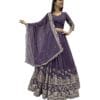 Fantastic Sequins Satin Lehenga Choli With Dupatta
